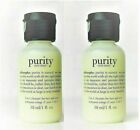 2 X Philosophy Purity Made Simple 3-in-1 Cleanser for Face and Eyes 30ml Each