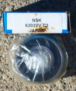 NSK 6203VV C3 Kugellager - Bild 1 von 1