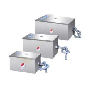Widened Inlet Outlet Grease Trap Incrassation Interceptor Kitchen Catering - Picture 1 of 11