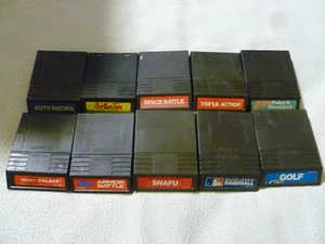 INTELLIVISION GAME LOT NIGHT STALKER BURGERTIME SNAFU ARMOR BATTLE TRIPLE ACTION - Picture 1 of 3
