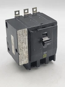 Square D QOB3100VH1042 Bolt-On Shunt Trip Circuit Breaker 100A 240VAC 3P 3PH QOB - Picture 1 of 11