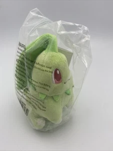 Chikorita Sitting Cuties Plush, Pokémon ZA Pokémon Center Preorder Bonus Sealed! - Picture 1 of 5