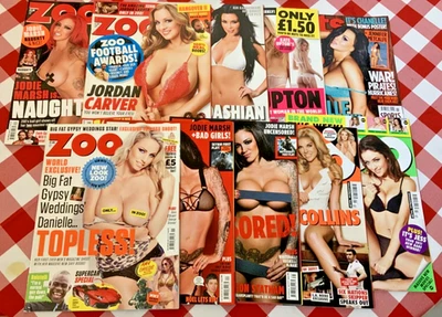 LOT OF  10 ISSUES OF LADS MAG ZOO  2012-2014 EXCELLENT CONDITION - Image 1 of 4