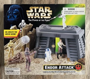 Kenner Toys Star Wars Endor Attack Playset Power Of The Force 1997 🌟 SIGILLATO!! - Foto 1 di 6