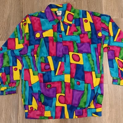 Vintage Sport Savvy Women’s Lightweight Jacket Size SML Full Zip Made In USA  - Image 1 of 4