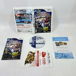 Super Smash Bros. Brawl (Nintendo Wii, 2008) Game CIB Complete w/ Manual Inserts - Picture 1 of 5