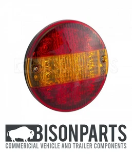 SLIMLINE LED 'HAMBURGER STYLE COMBINATION LAMP LED AUTOLAMPS STOP/TAIL HB140STIM - Picture 1 of 11