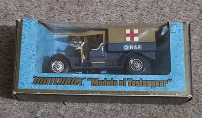 Matchbox Модели Прошлого Года Y13, 1918 Тендер Crossley RAF, В Коробке - Изображение 1 из 2