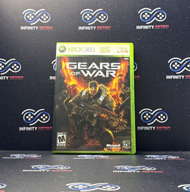 Gears of War Microsoft Xbox 360 CIB Complete Refurbished & Tested Free Shipping
