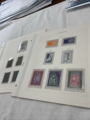 ANDORRA-(-1970-1974-)-HISTORICAL EVENTS-LOT OF Stamps-MNH..# 2714 - Image 1 of 4