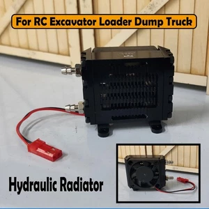 Hydraulic Radiator Cooling Fan 7.4V for RC Excavator Loader Dump Truck Upgrade - Picture 1 of 7