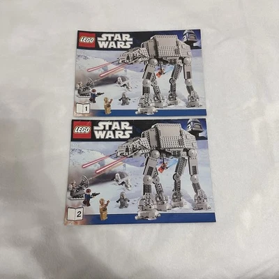 LEGO Star Wars 8129 AT-AT Walker Instruction Manual Only Books 1 & 2 From 2010 - Image 1 of 2