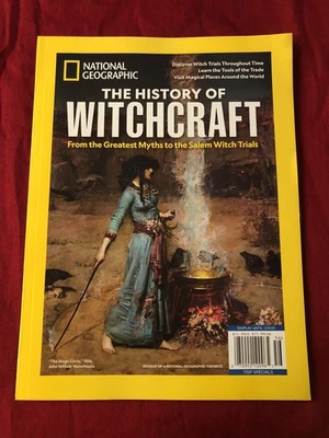 History of Witchcraft: National Geographic 2025 Salem Witch Trials - Creased - Image 1 of 4