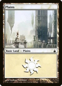 10x Plains Basic Land - Ravnica - LP - mtg SPARROW MAGIC - Foto 1 di 4