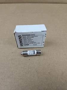 10 PZ SIEMENS CURRENT LIMITING TIME DELAY 6 AMP FUSIBILE 3NW3060-0HG - Foto 1 di 4