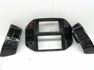 01-06 Mitsubishi Montero Limited Center Dash Radio Bezel Air Vent Trim Woodgrain - Picture 1 of 10