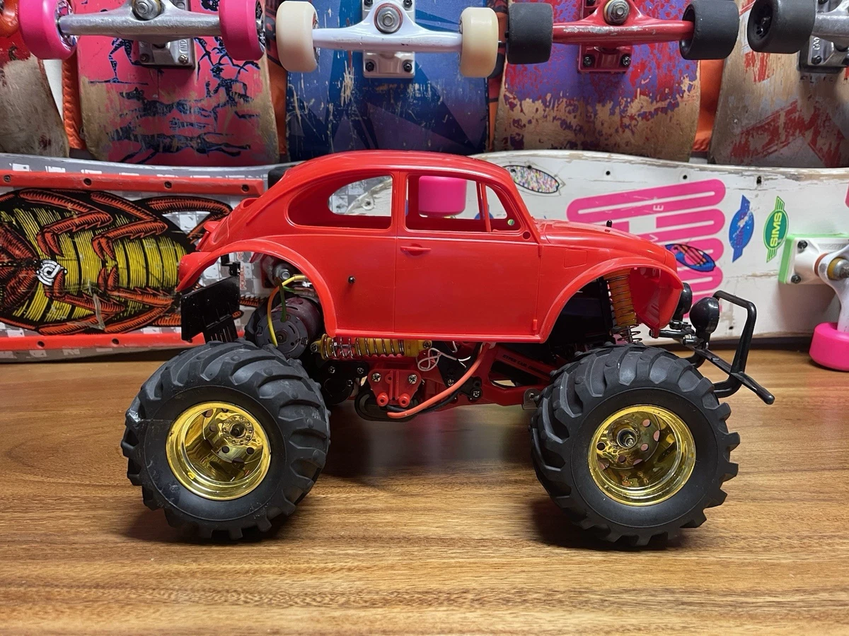 ホビーラジコン TAMIYA 1/10 SCALE R/C \"KING BLACK FOOT\" Vintage Tamiya 1/10 R/C Blackfoot + Aluminum Upgrade Parts Use as