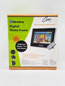 Vextra 7-Inch Digital Photo Frame New In Box - Picture 1 of 6