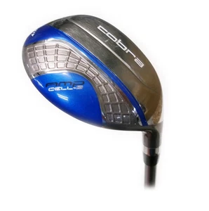 Cobra Amp Cell-S 21* Silver/Blue Hybrid UST Mamiya 70g Regular Flex - Picture 1 of 5