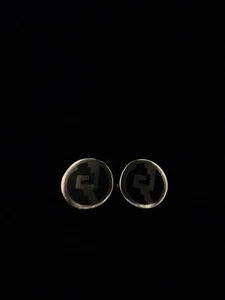 Vintage Blue & Sterling Silver Mexico Cufflinks - Picture 1 of 6