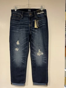Ana Damen Skinny Boyfriend Crop Jeans - Größe 4 - Neu mit Etikett - Bild 1 von 6