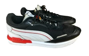 Puma City Rider BLK/RED/WHITE Style #382554-01 Men's Size 9 Shoes - Picture 1 of 14