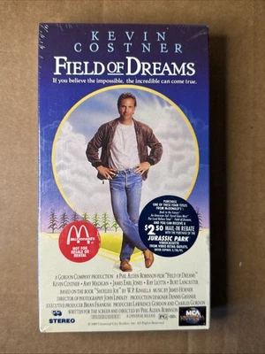Field of Dreams (VHS Sealed with Watermarks, MCA Universal) Foto 1 de 4
