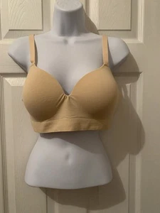 Truekind unterstützender bequemer kabelloser Shaper BH beige Größe Large L neu mit Etikett - Bild 1 von 4
