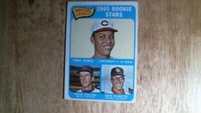 1965 Topps baseball card # 581 NL RCs Tony Perez RC EXEX+