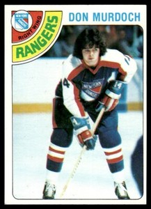 1978-79 Topps Hockey Card Don Murdoch B New York Rangers #11