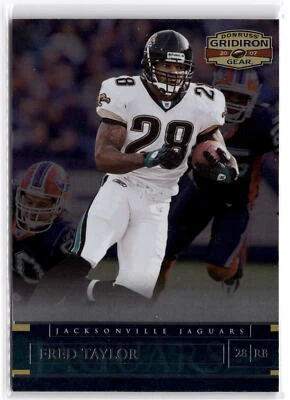 2007 Donruss Gridiron Gear #84 Fred Taylor - Image 1 of 2