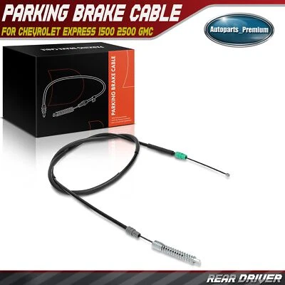 Rear Left Parking Brake Cable for Chevrolet Express 1500 2500 GMC Savana 1500 - Image 1 of 4