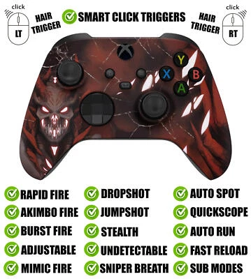 Demon Silent Modz Smart Click Triggers Modded Controller for Xbox Series X S - Image 1 of 2