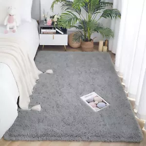 Fluffy Area Rug for Bedroom Living Room, Ultra Soft Shaggy Rugs Shag Fur Carpets - Picture 1 of 12