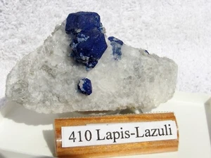Lapis Lazuli Kristall a. Afghanistan Nr.: 2142 - Bild 1 von 4
