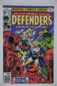 1977 Marvel Comic The Defenders #50 Early Moon Knight App Very Good - Picture 1 of 2