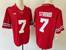 CJ Stroud Jersey Youth And Mens Black Red White Stitched All Size