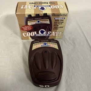 Danelectro CT-1 Cool Cat Analog Tremolo True Bypass Guitar Effect Pedal - Picture 1 of 7