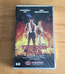 Freedom Road Part 2 Muhammad Ali Kris Kristofferson VHS Big Box Clamshell Rare - Picture 1 of 3