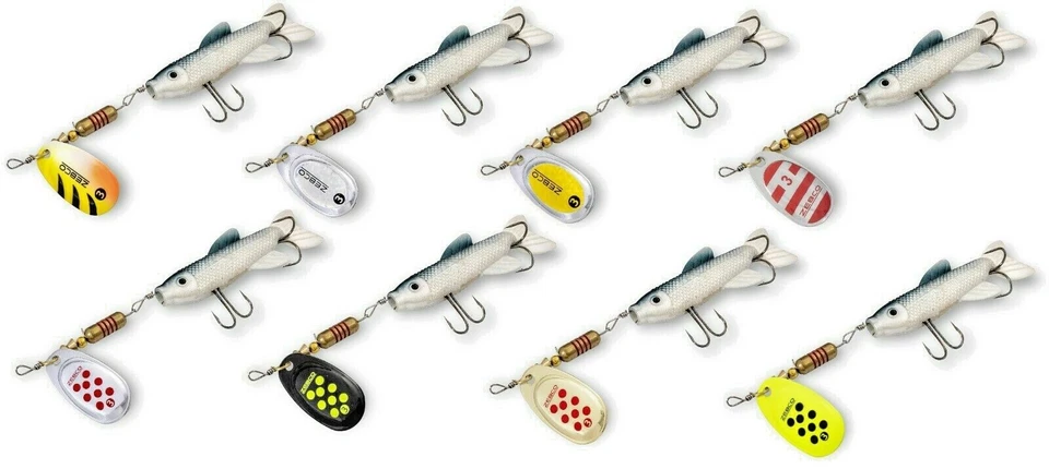Zebco Trophy Z-Spin Minnow Gummifisch mit Spinnerblatt Spinner Soft Bait Fish - Bild 1 von 1