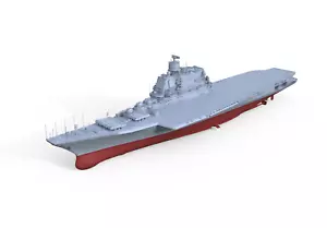 Military Model Kit Russia Soviet Navy Kiev Class Aircraft Carrier BaKu Full Hull - Picture 1 of 6