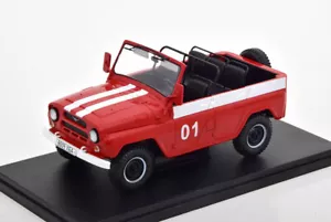 1:24 Hachette Collection UAZ 469B fire engine red/white - Bild 1 von 2