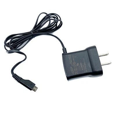 NEW Genuine Samsung ETA0U10JBE Micro USB Travel AC Adapter Charger 5V 0.7A - Image 1 of 4
