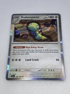 Dudunsparce 129/162 Temporal Forces Holo Rare - Picture 1 of 1