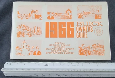 Buick 1966 de colección guía del propietario especial Skylark Gran Sportwagon Foto 1 de 4