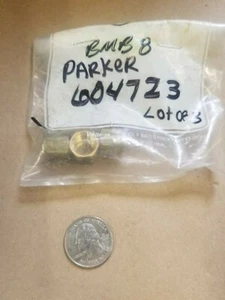 Parker BMB8  Metru-Lok Nut Connector/Connectors, Lot of 3 - Picture 1 of 2