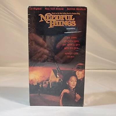Needful Things (VHS,  1994) NEW and SEALED - Image 1 of 4