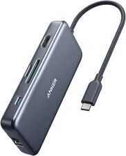 Anker 7in1 USB C Hub PowerExpand+ Adapter mit 4K HDMI 1GBPS SD Kartenleser