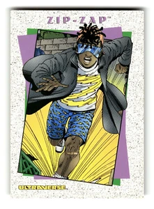 1994 Malibu Comics Ultraverse Origins Trading Card Zip Zap #30 - Picture 1 of 4