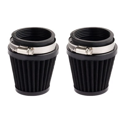 2x 53mm/54mm/55mm Motorcycle Carburetor Carb Air Filter Cleaner Pod Dirt Bike - image 1 of 4